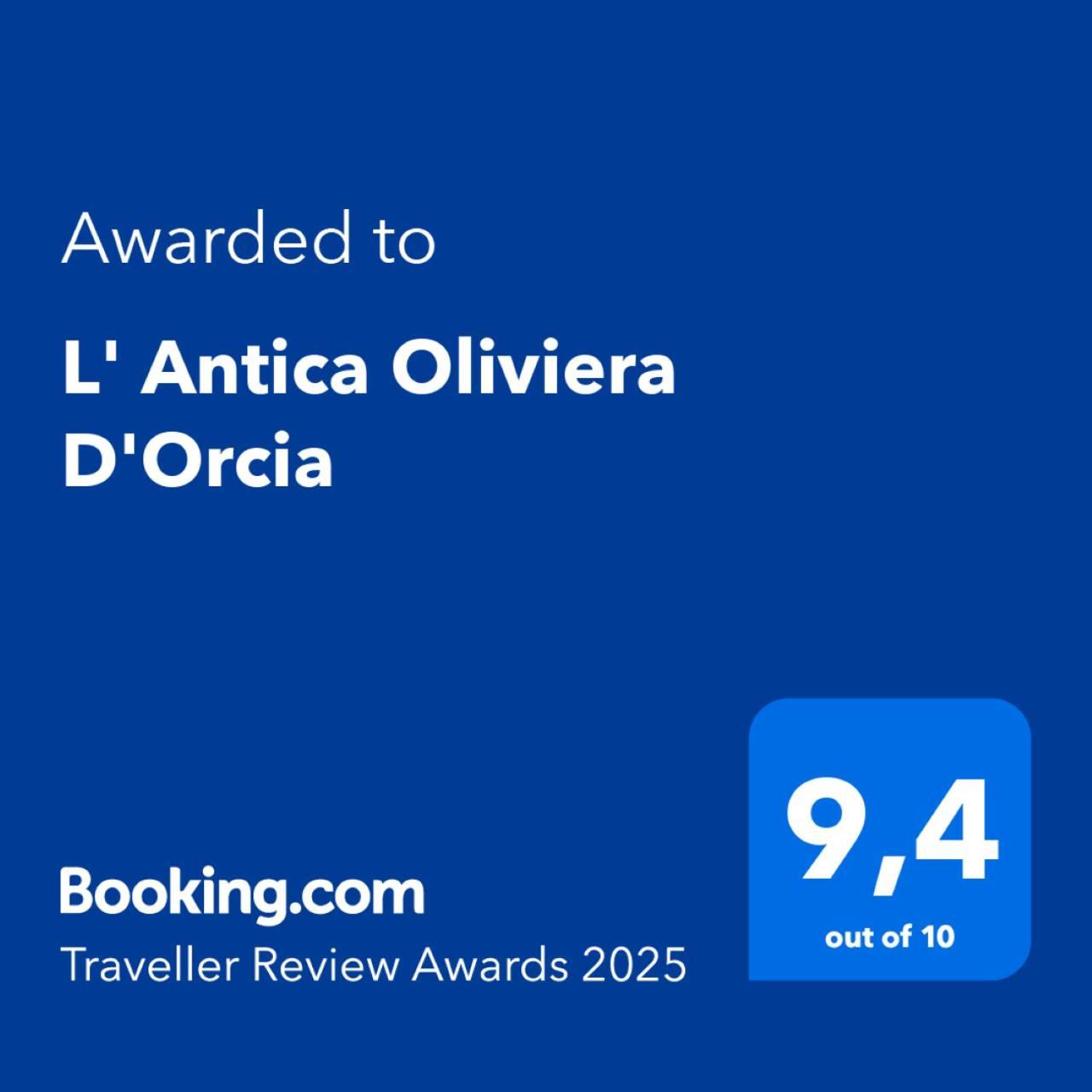Apartmán L' Antica Oliviera D'Orcia San Quirico dʼOrcia Exteriér fotografie